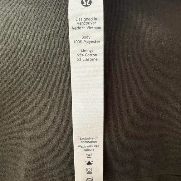 *Lululemon* Olive Green Sherpa Jacket - Picture 3 of 3